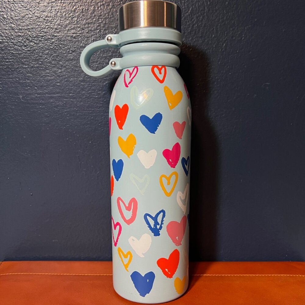 Brighton Color Of Love Water Bottle 20 Oz. Double Wall Insulation (MSRP $60) NEW - Picture 4 of 11